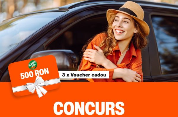 Câștigă 3 vouchere eMAG în valoare de 500 lei fiecare