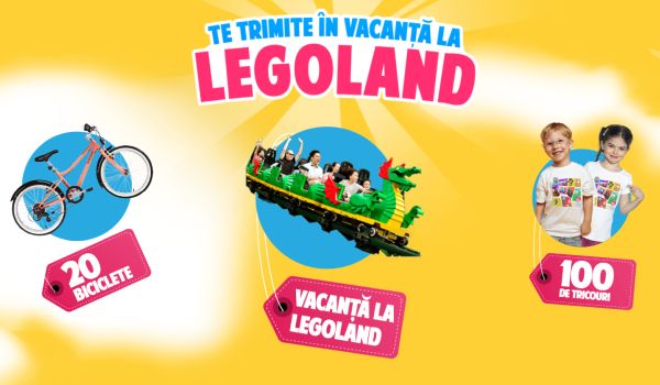 Câștig o vacanță cu familia la Legoland