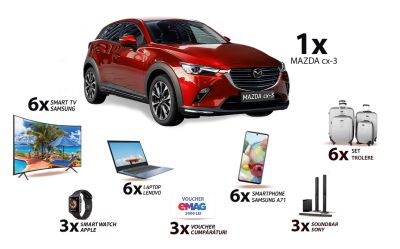 Câștigă o mașină Mazda CX-3