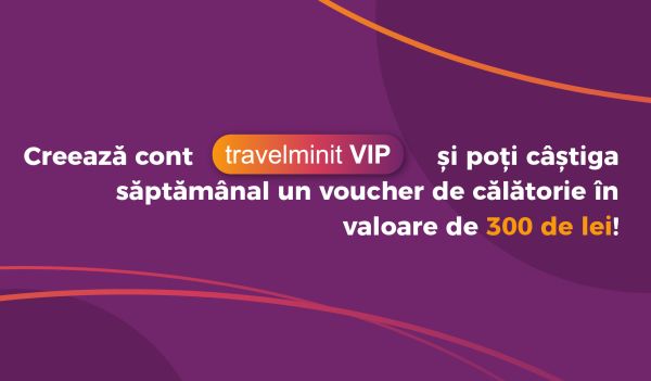 Câștigă 4 vouchere Travelminit în valoare de 300 lei fiecare