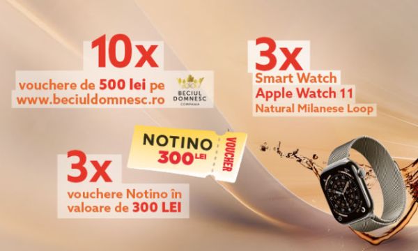 Câștigă 3 ceasuri Apple Watch 11