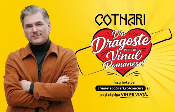 Câștigă vin Cotnari pentru o viață de om