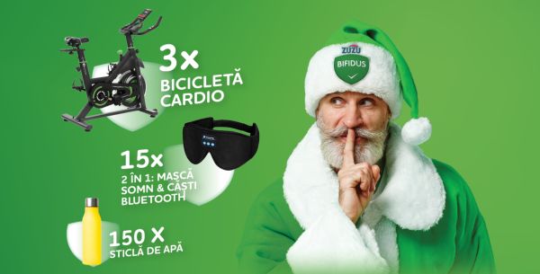 Câștigă 3 biciclete fitness FitTronic SB2000