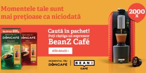 Câștigă 2.000 de espressoare Beanz Cafe Wave