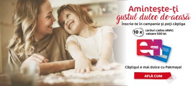 Câștigă 10 vouchere eMAG în valoare de 500 lei fiecare