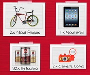 Castiga un iPad 3 si 2 biciclete Pegas