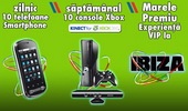 Castiga o vacanta la Ibiza, 560 smartphone-uri LG P350 si 80 de console Microsoft Xbox Kinect