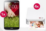 Castiga un smartphone LG G 2 Mini si 4 imprimante de buzunar LG Pocket Photo