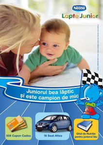 Castiga un autoturism Seat Altea si 50 cupoane cadou in valoare de 300 lei fiecare