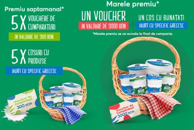 Câștigă un voucher de cumpărături în valoare de 3.000 lei