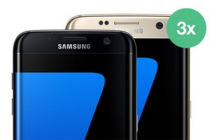 Câștigă 3 smartphone-uri Samsung Galaxy S7 Edge