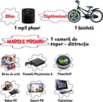 Castiga un calculator Lenovo, un televizor led Samsung, 10 biciclete si 72 mp3 playere Philips