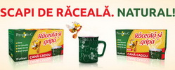 Castiga 10 premii Family Pack - Propolis C Raceala si Gripa Kids, plus cana cadou