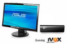 Castiga un monitor lcd Asus VH222D si un hard disk extern Seagate de 1 TB