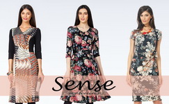 Castiga 3 rochii de zi marca Sense