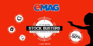 eMAG Stock Busters îți aduce reduceri de până la 50%