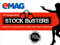 eMAG Stock Busters – 3 zile cu pana la 70% reducere
