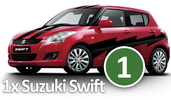 Castiga o masina Suzuki Swift, 3 tablete Samsung Galaxy Tab Plus si 2 bilete la finala Euro 2012