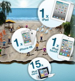 Castiga un iPad, un iPhone 4S, un iPod Touch si 15 iPod nano