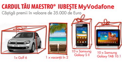 Castiga o masina Volkswagen Golf 6, 10 tablete Samsung Galaxy Tab, 10 telefoane Samsung Galaxy SII si o excursie exotica