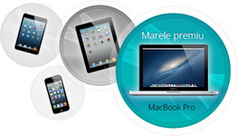 Concurs "What’s Next?": castiga un laptop MacBook Pro, un iPhone 5 si 3 tablete iPad