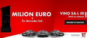 Castiga un milion de euro si 3 masini Mercedes SLK